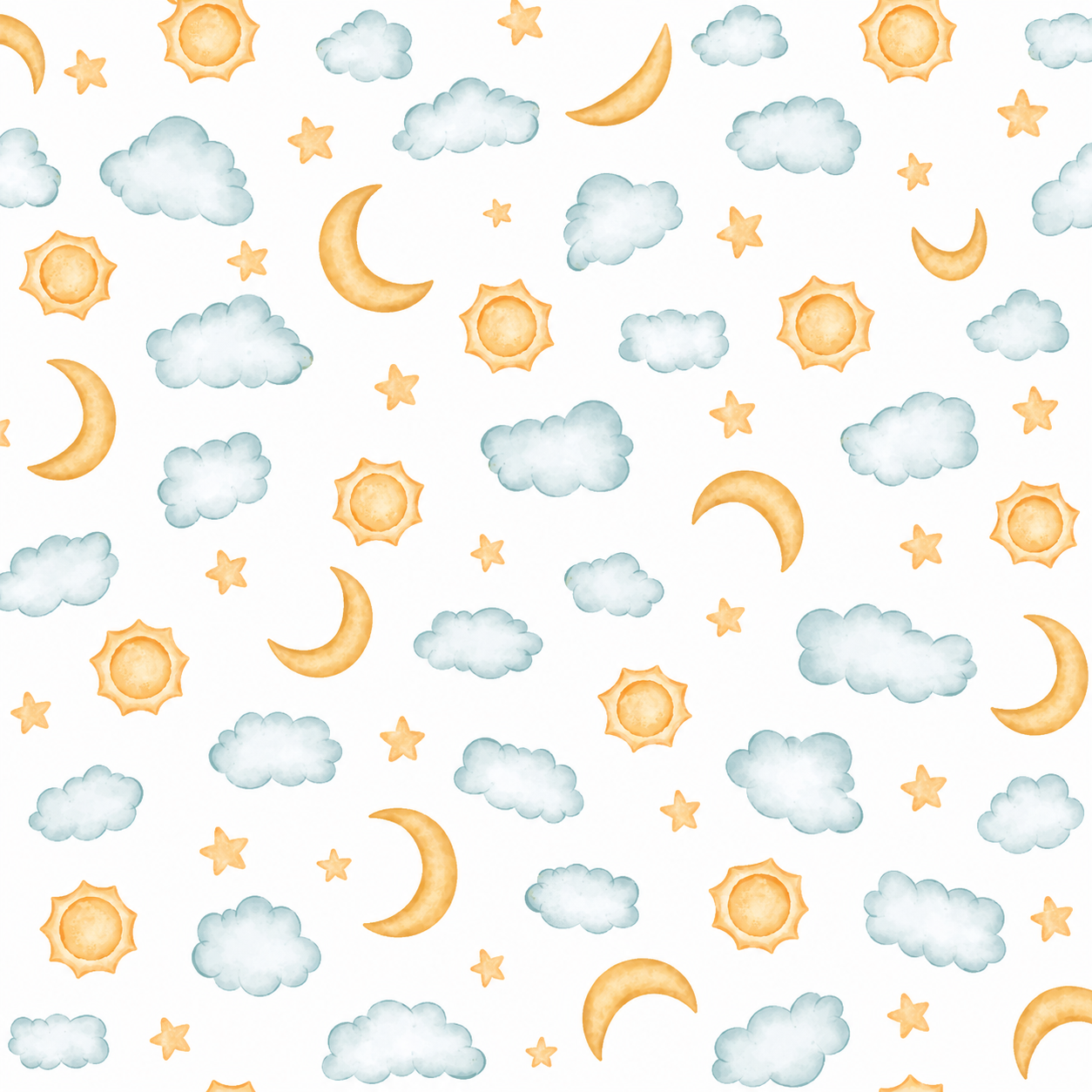 Envelope Liner – Add-On - Moon and Stars