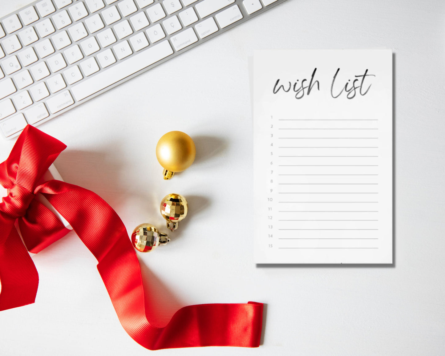 Wish List Notepad