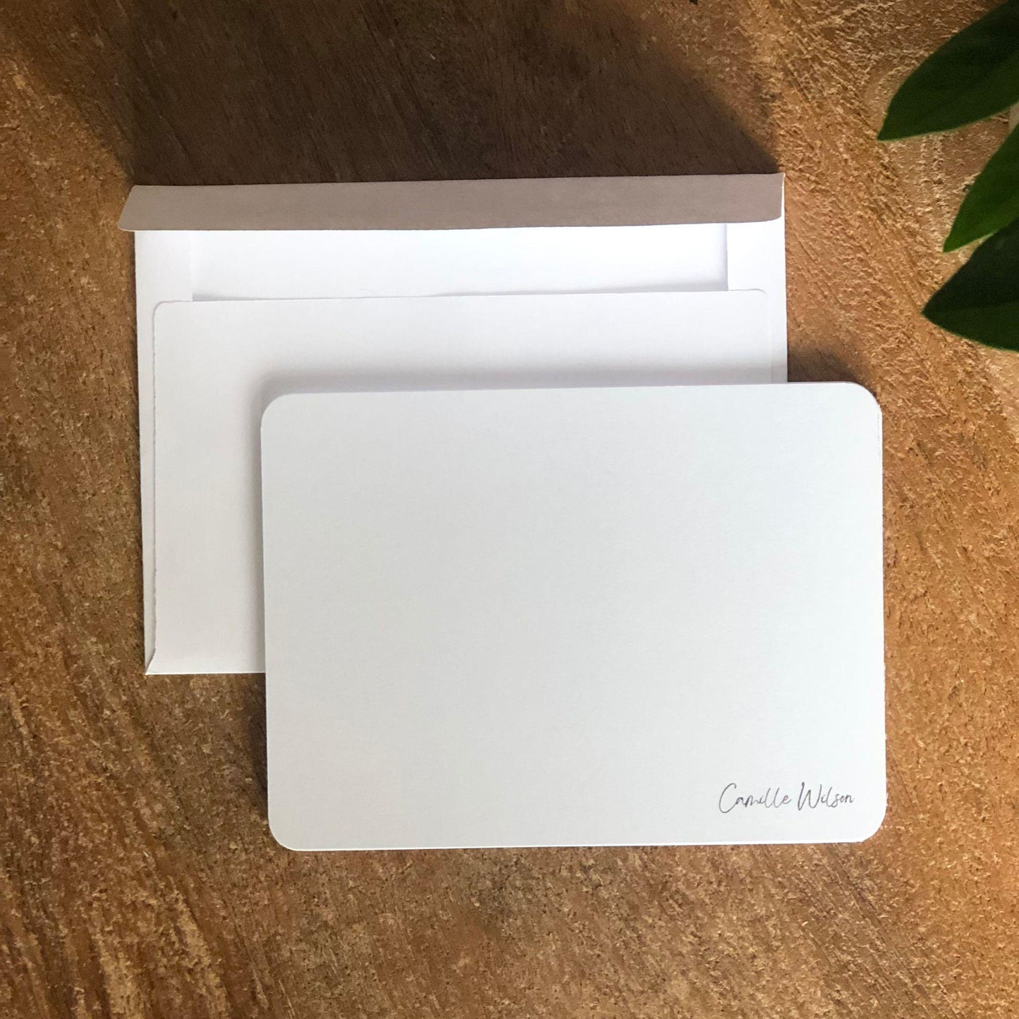Personalized with Name Notecards