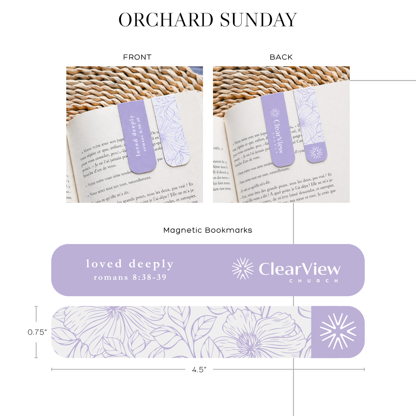 Custom Magnetic Bookmarks