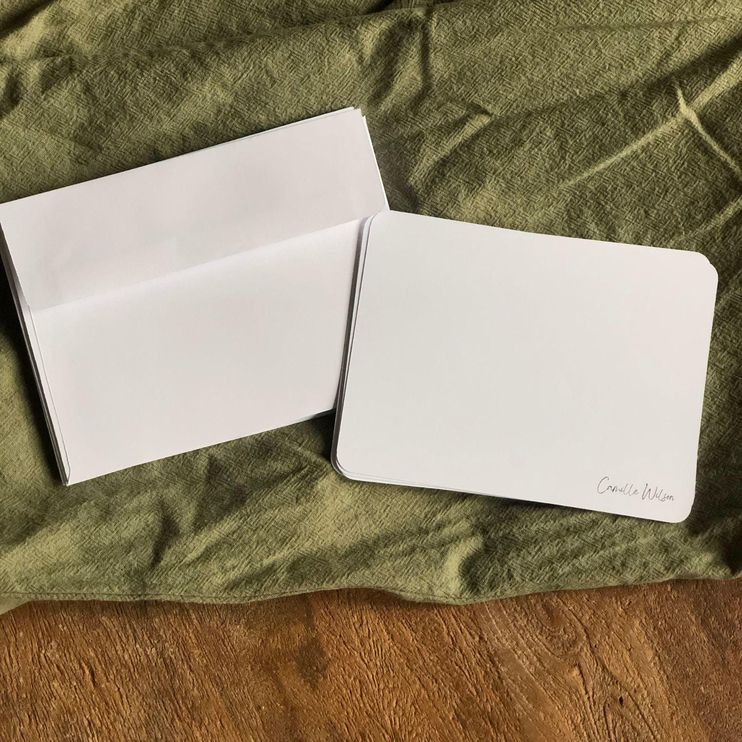 Personalized with Name Notecards