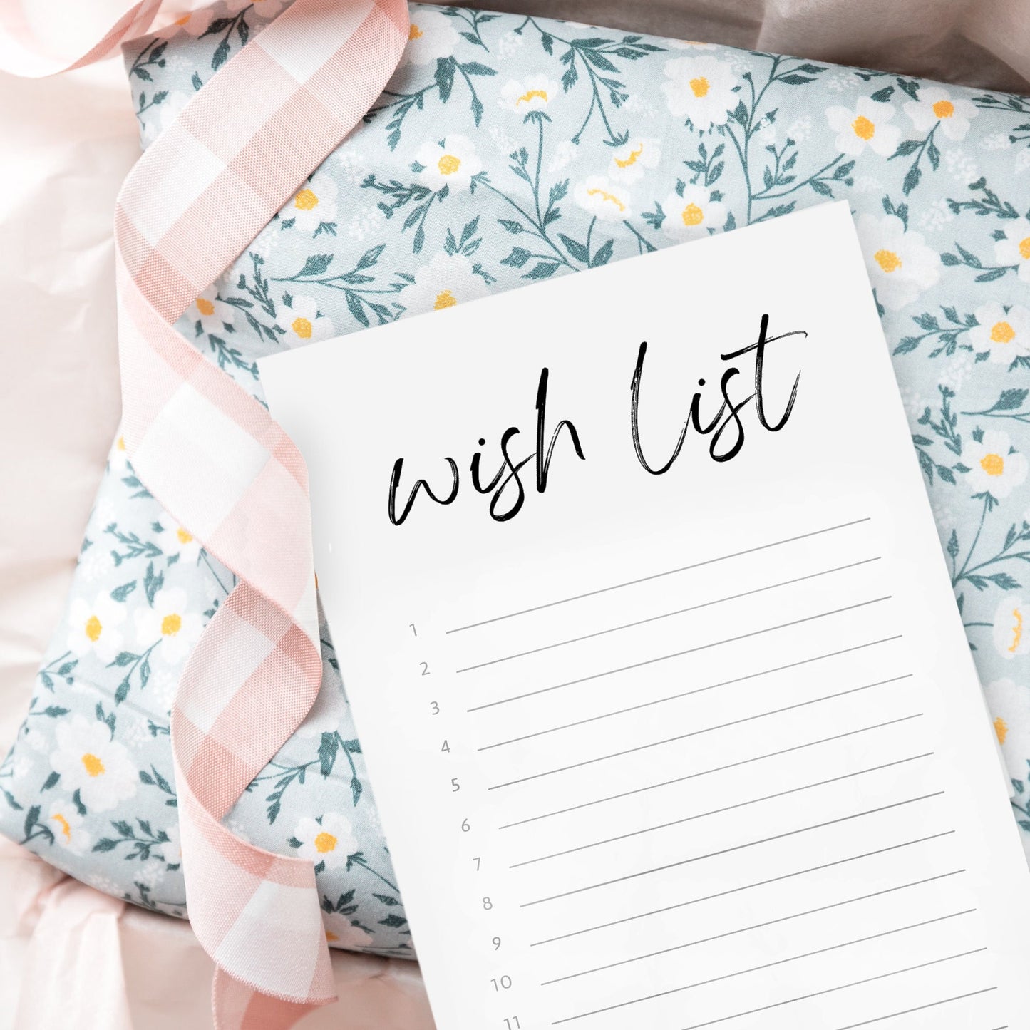 Wish List Notepad