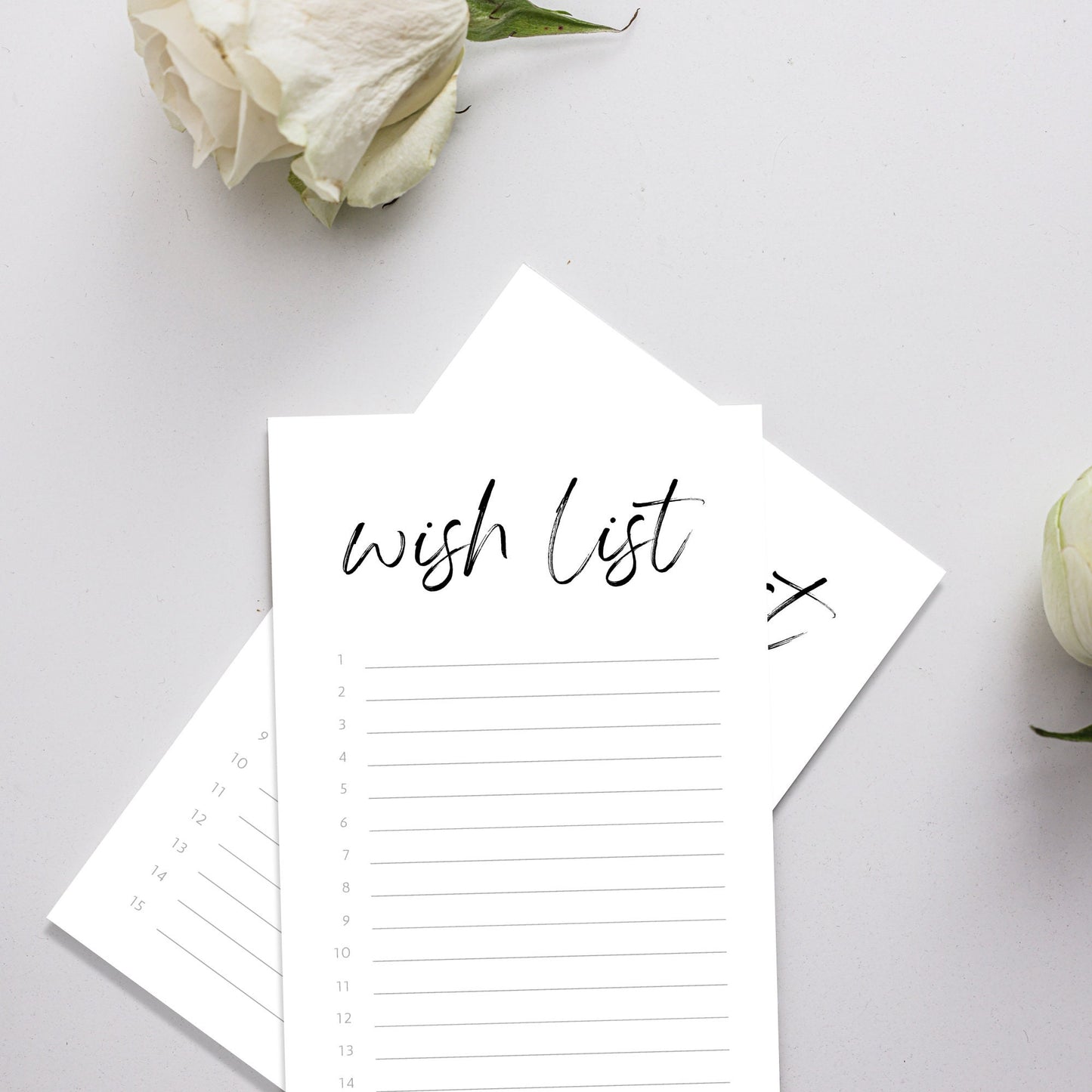 Wish List Notepad