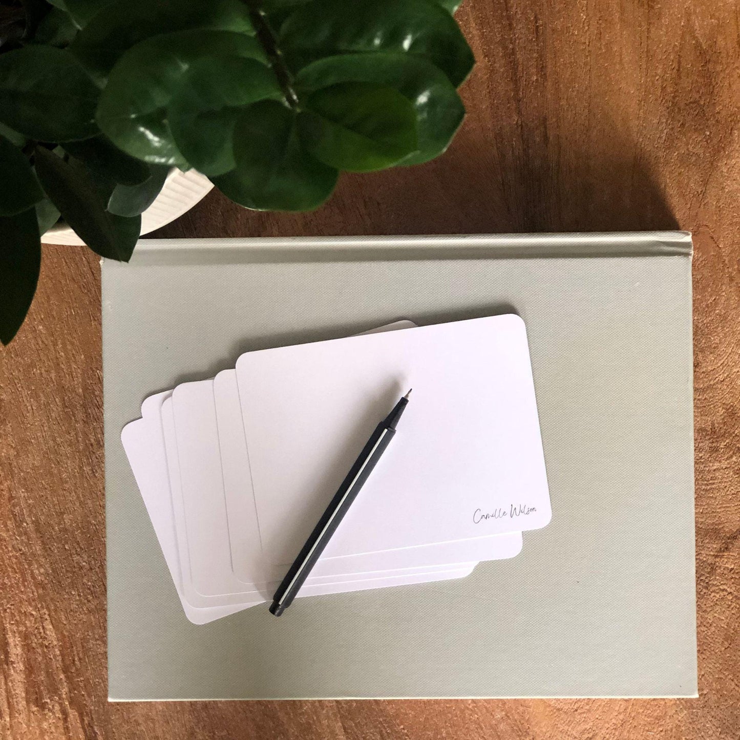 Personalized with Name Notecards