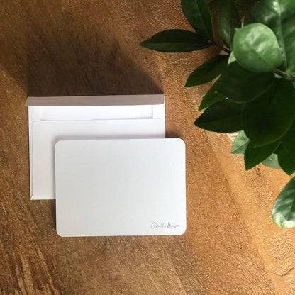 Personalized with Name Notecards