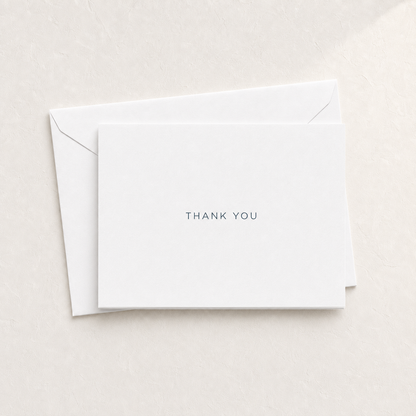 Thank You Custom Design Folded Cards