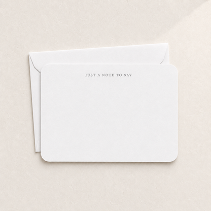 Just a Note to Say Notecard Set