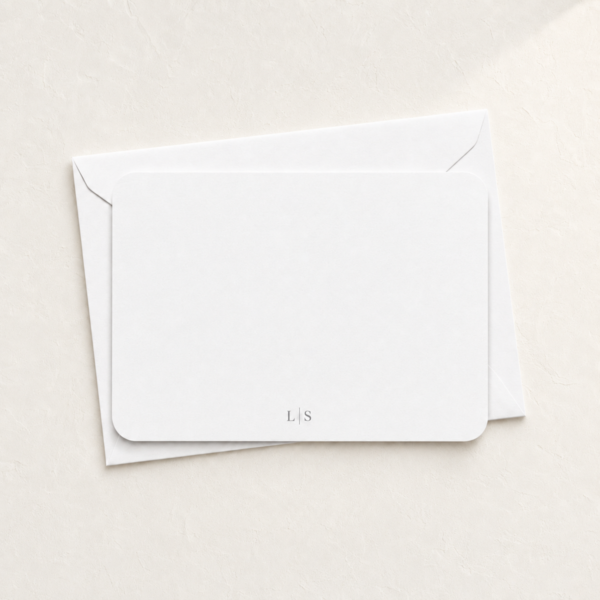Monogram Notecard Set