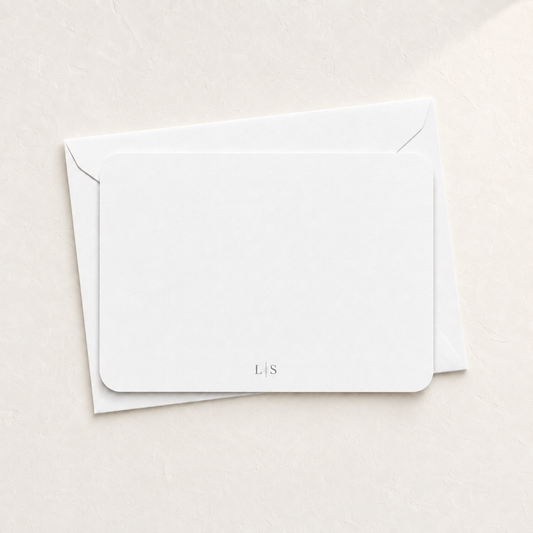 Monogram Notecard Set