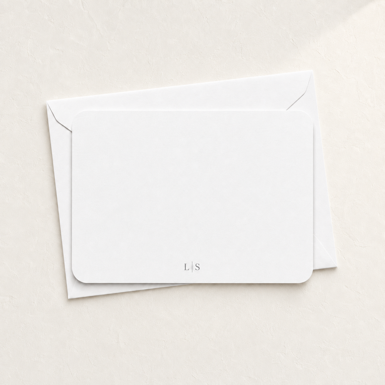 Monogram Notecard Set