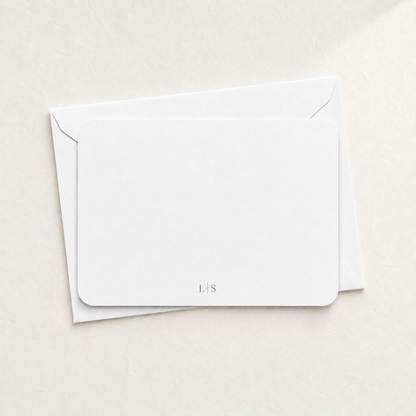 Monogram Notecard Set
