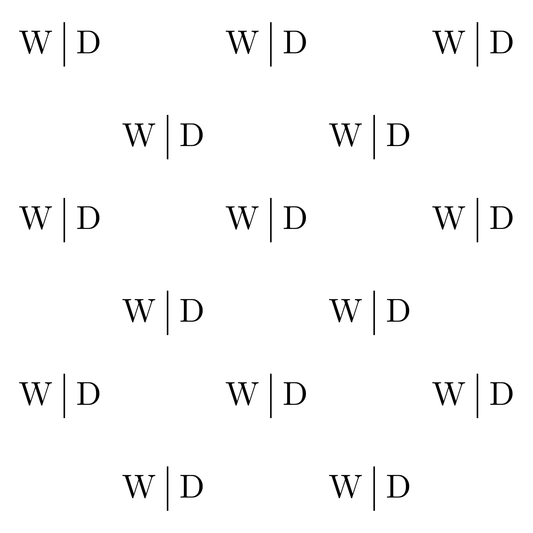 Monogram Pattern Envelope Liner