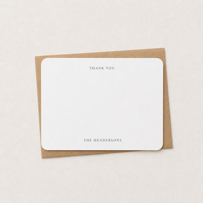 Personalized Thank You Notecard Set