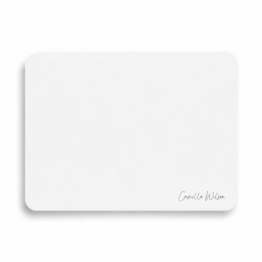 Personalized Signature Notecards