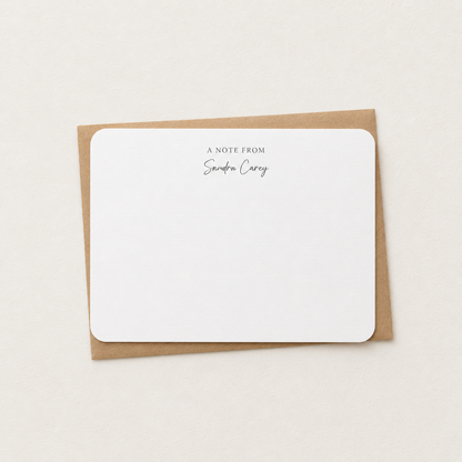 A Note From Notecard Set