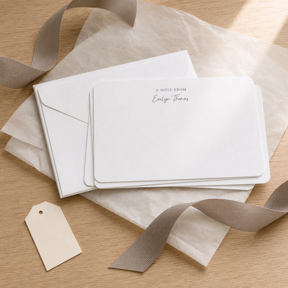 A Note From Notecard Set