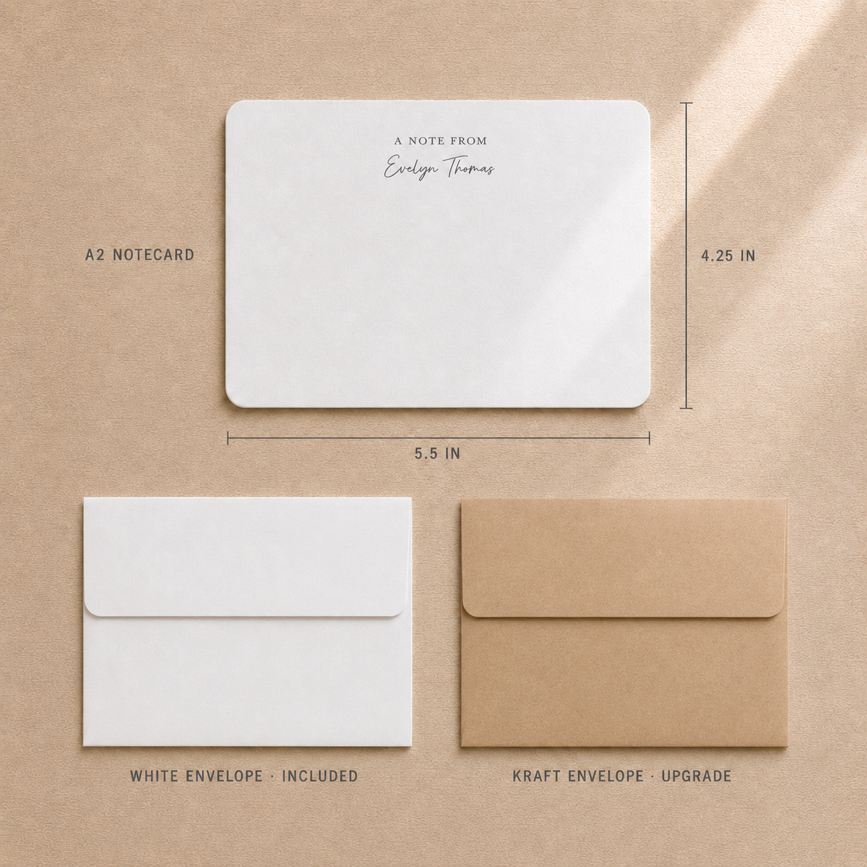 A Note From Notecard Set