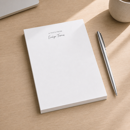 A Note From Notepad