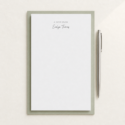 A Note From Notepad