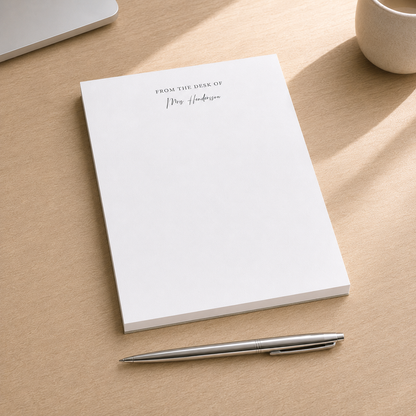 From the Desk Of Notepad