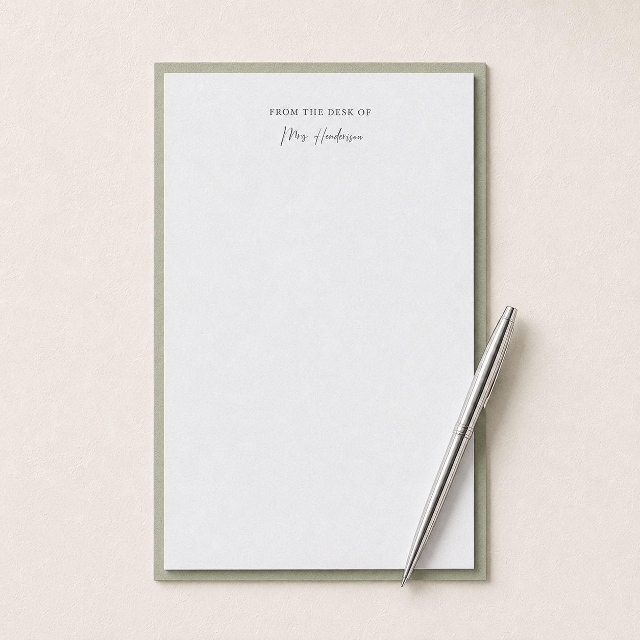 From the Desk Of Notepad