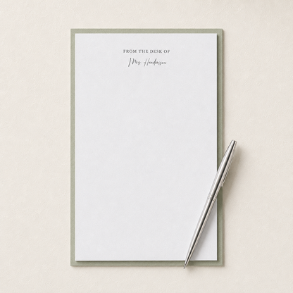 From the Desk Of Notepad