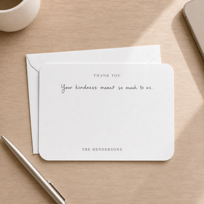 Personalized Thank You Notecard Set