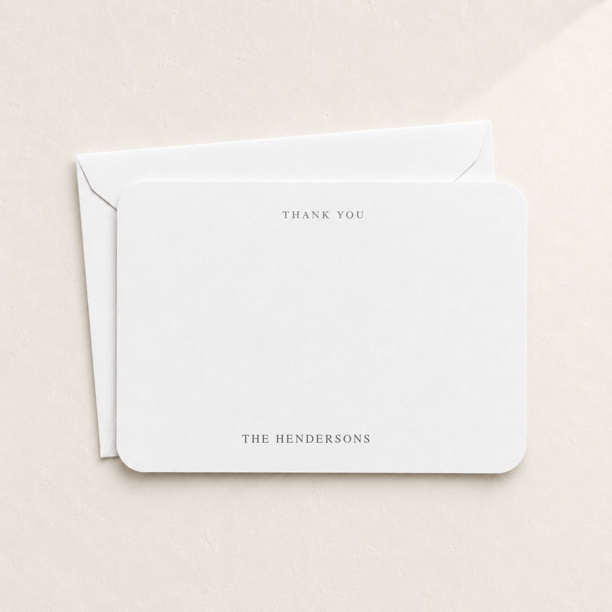 Personalized Thank You Notecard Set