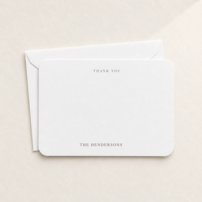 Personalized Thank You Notecard Set