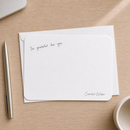 Signature Notecard Set