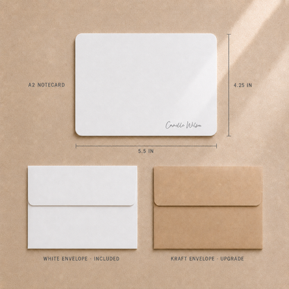 Signature Notecard Set